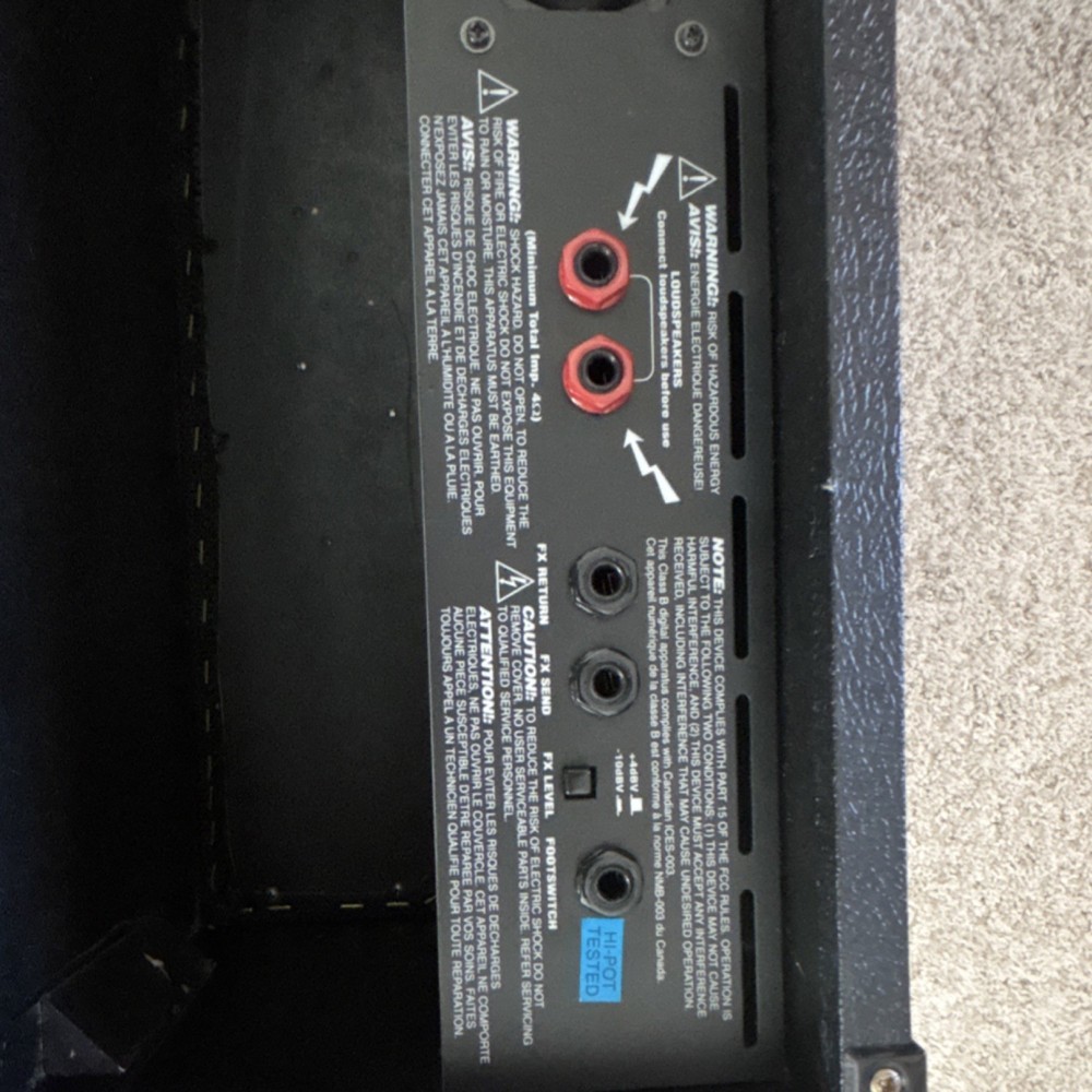 Marshall MG100HDFX 100W Solid State Guitar Amplifier Head Black