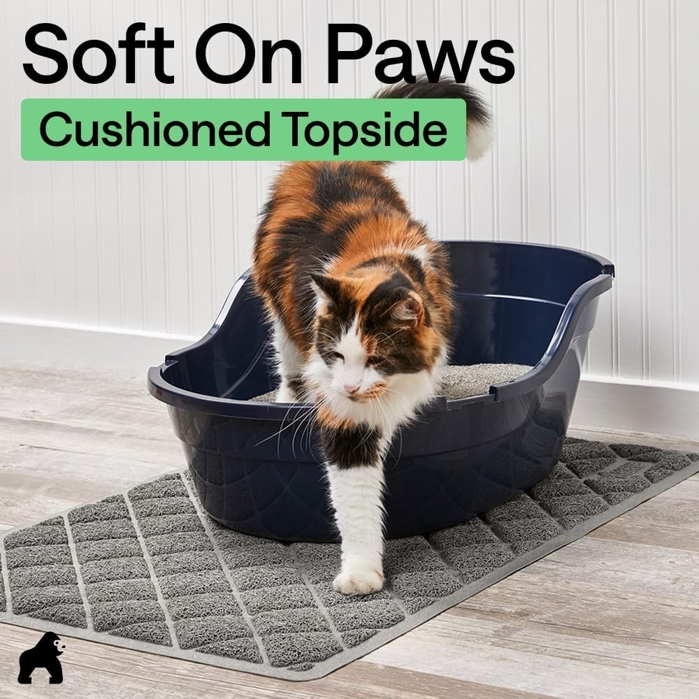 Cat Litter Trapping Mat for Scatter Control
