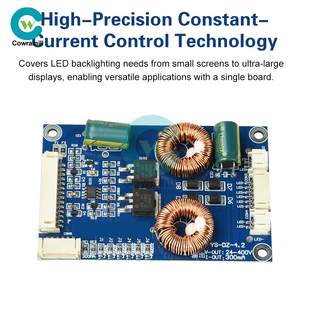32-100 Inch LED LCD TV Backlight Boost Step Up Constant Current Driver Board