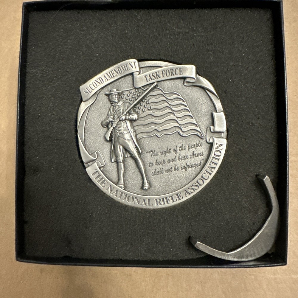 1992 2007 National Rifle Association Second Amendment Task Force Medallion #5575