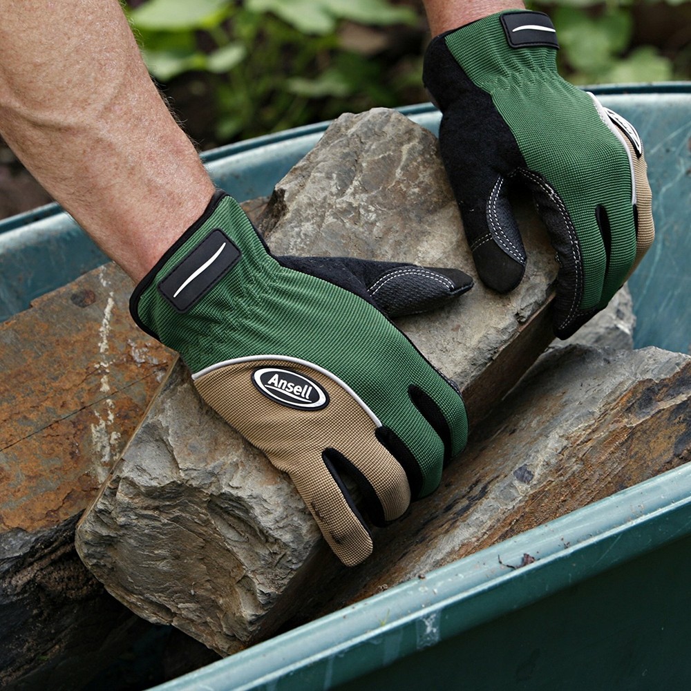 Ansell 97972M ProjeX Landscaper Work Gloves, Medium