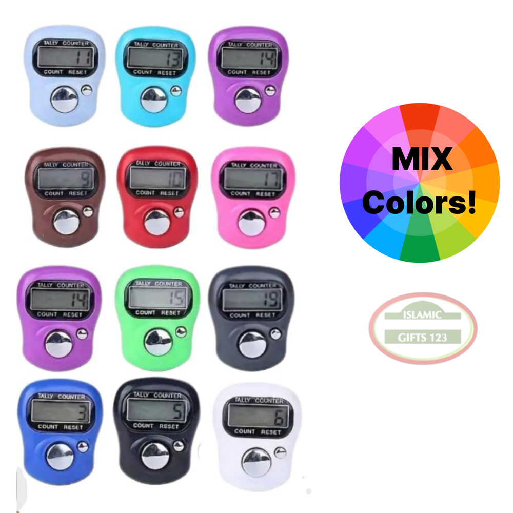 Electronic Finger Counter Resettable 5 Digit LCD Electronic Digital Display Gift