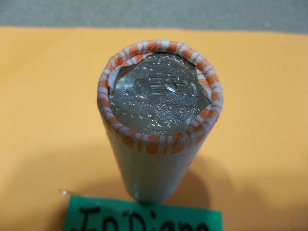 2002 Indiana D State quarter roll bank rolled uncirculated