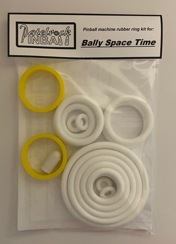 1972 Bally Space Time Pinball Machine Rubber Ring Kit