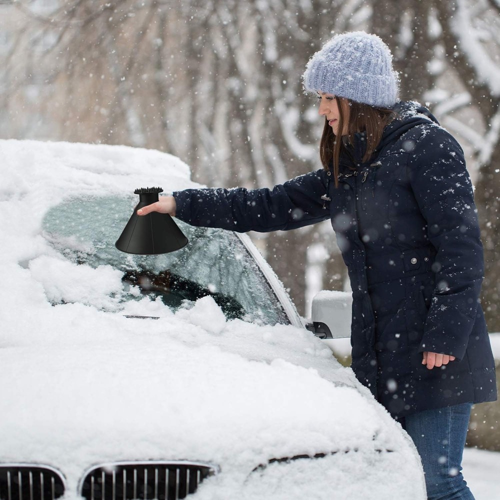 Cone Magic Ice Scraper for Windshield - Perfect Winter Gift Set