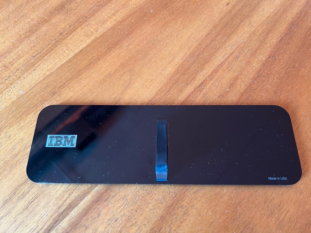 IBM THINK SIGN PLAQUE - Rare Authentic Computer Desk Accessory Executive Gift