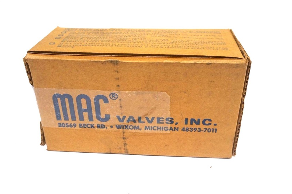 NEW MAC VALVES 82A-BA-CAC-TP-DAAP-1DA  VALVE 82ABACACTPDAAP1DA