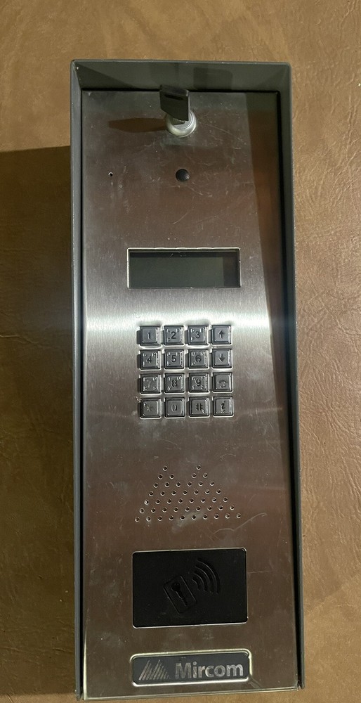 Mircom TX3-200-4U-C Telephone Entry System/Intercom Station