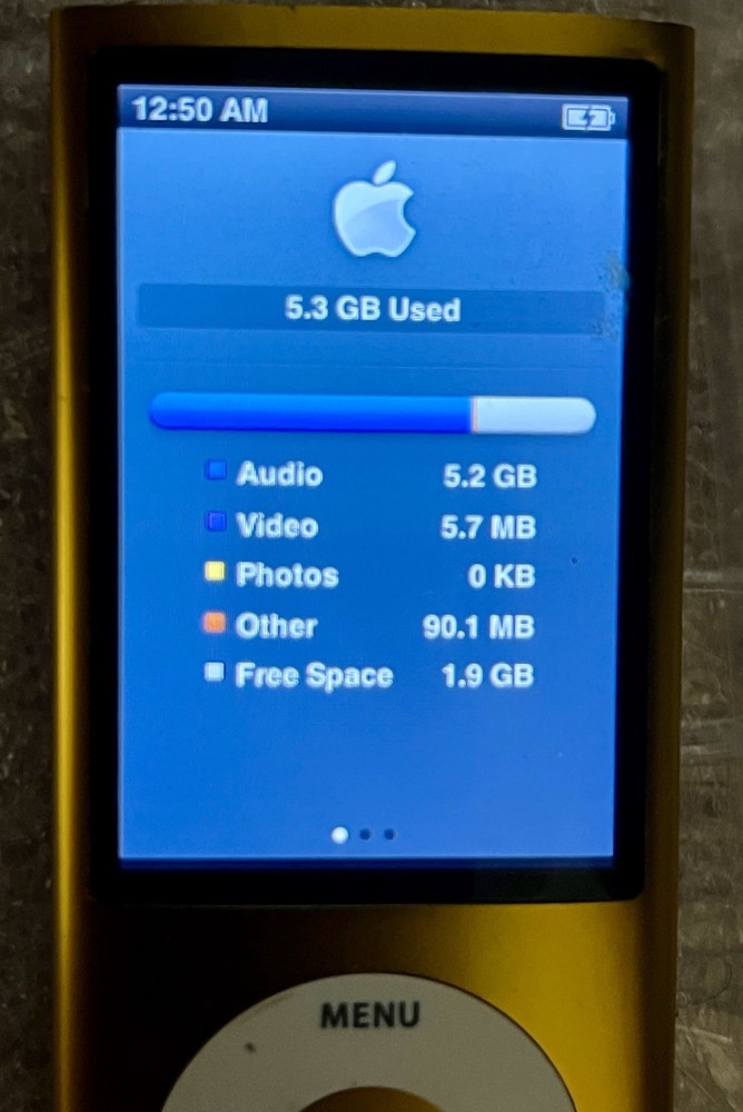 Apple iPod Nano 5th Generation + Nike