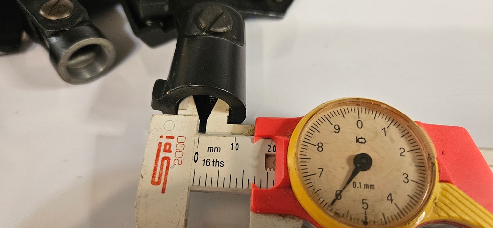 Vintage Threading Microphone Clip Clip On Mounts (5)