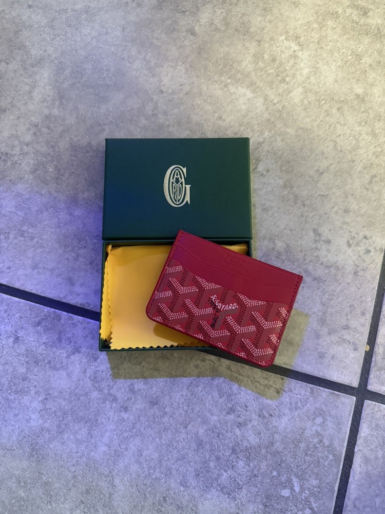 Saint~Sulpice~Men CardHolder New Red Wallet