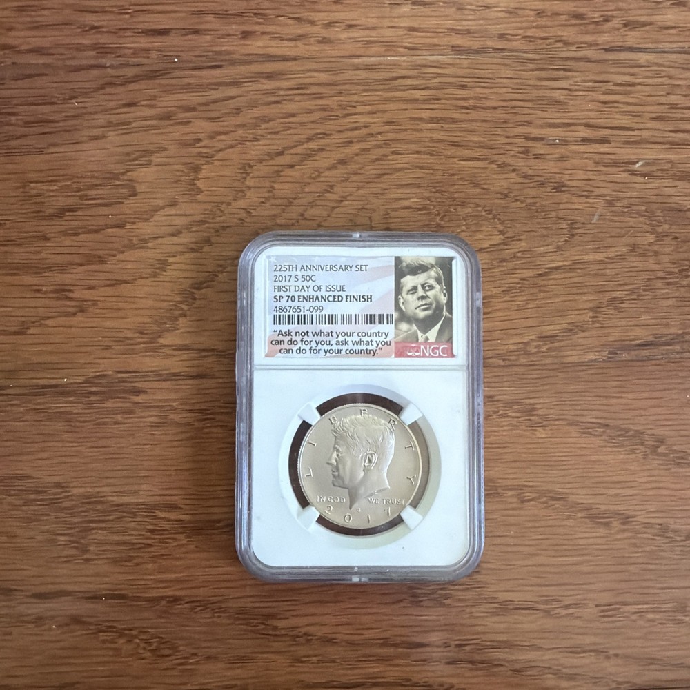 2017 S Silver Kennedy NGC PF 69