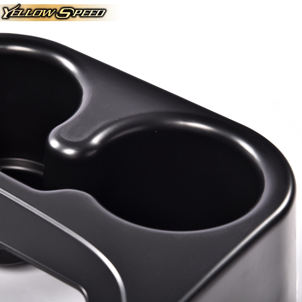 Fit For 2003-2012 Dodge Ram 1500 2500 3500 Center Console Cup Holder Matte Black