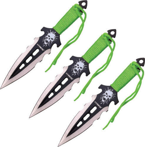 Z-Hunter Thrower Set Three Piece ZB-135-3 Includes three 7 1/2" overall throwing