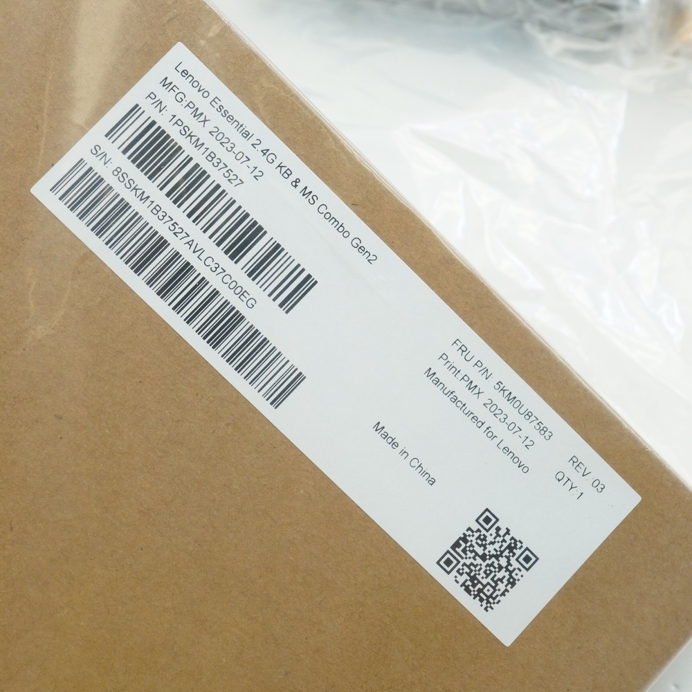 new Lenovo Wireless Keyboard and Mouse Combo for computer