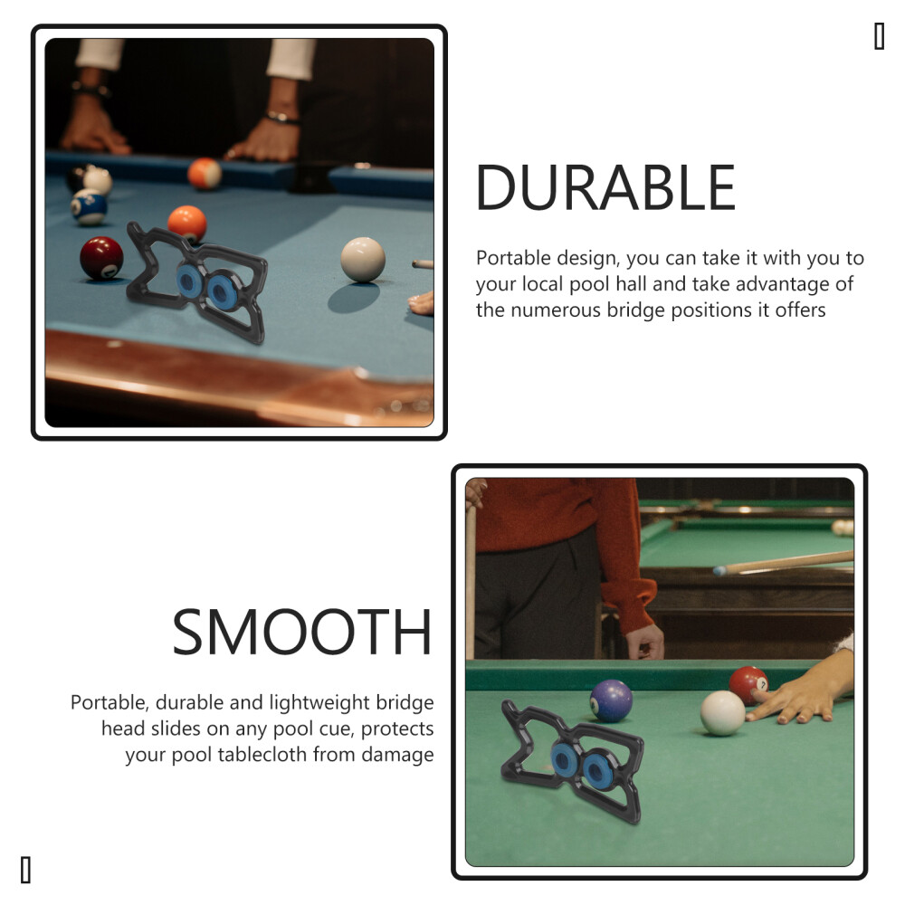 Pool Bridge Head Bracket Cue Holder Racks for Pool Table Balls Billiard Rest