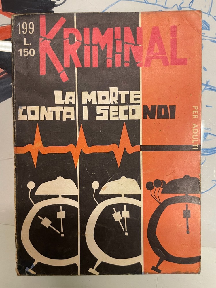 KRIMINAL #199 First Edition, Editoriale Corno - RETURN*