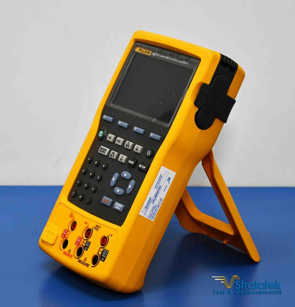 Fluke 753 Documenting Process Calibrator NIST Calibrated with Data