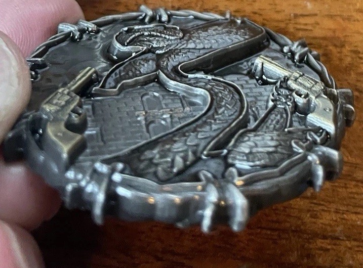DEA Rare San Antonio District Office Challenge Coin. Most Detailed Coolest Coin