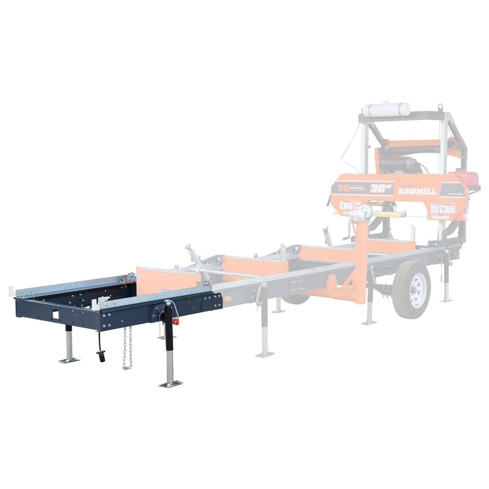 Universal 4ft Track Module for TMG-PSM36 Sawmill - Robust Frame Design