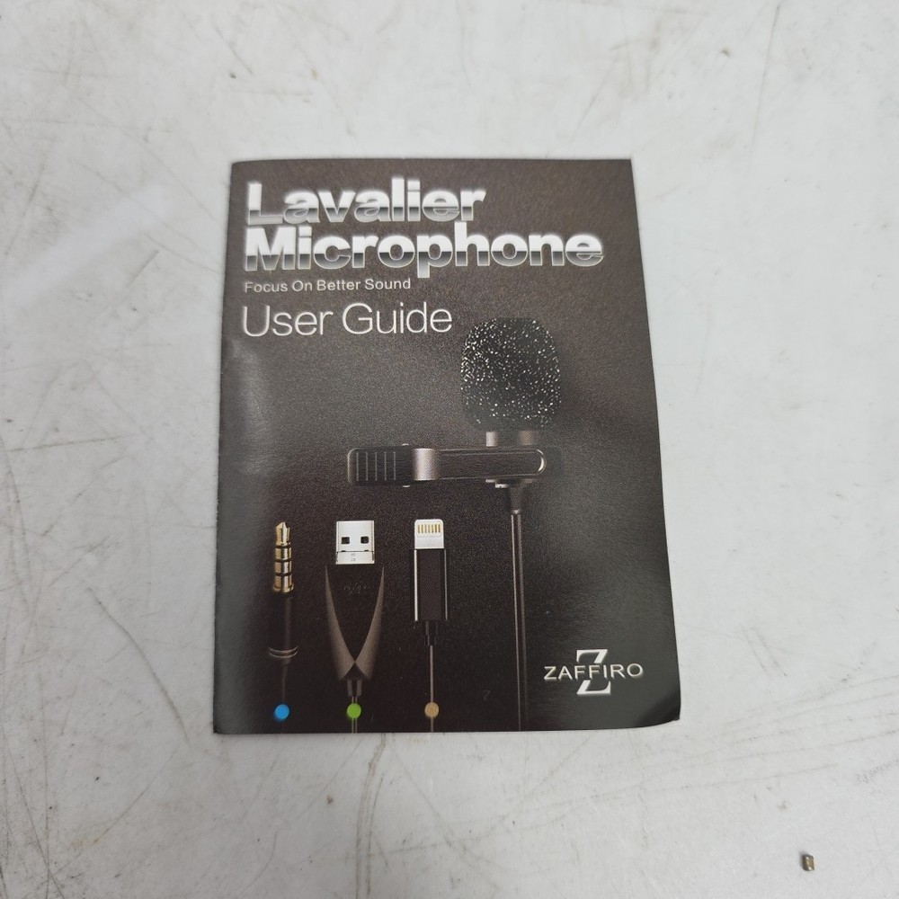 USED Zaffiro Lavalier Microphone