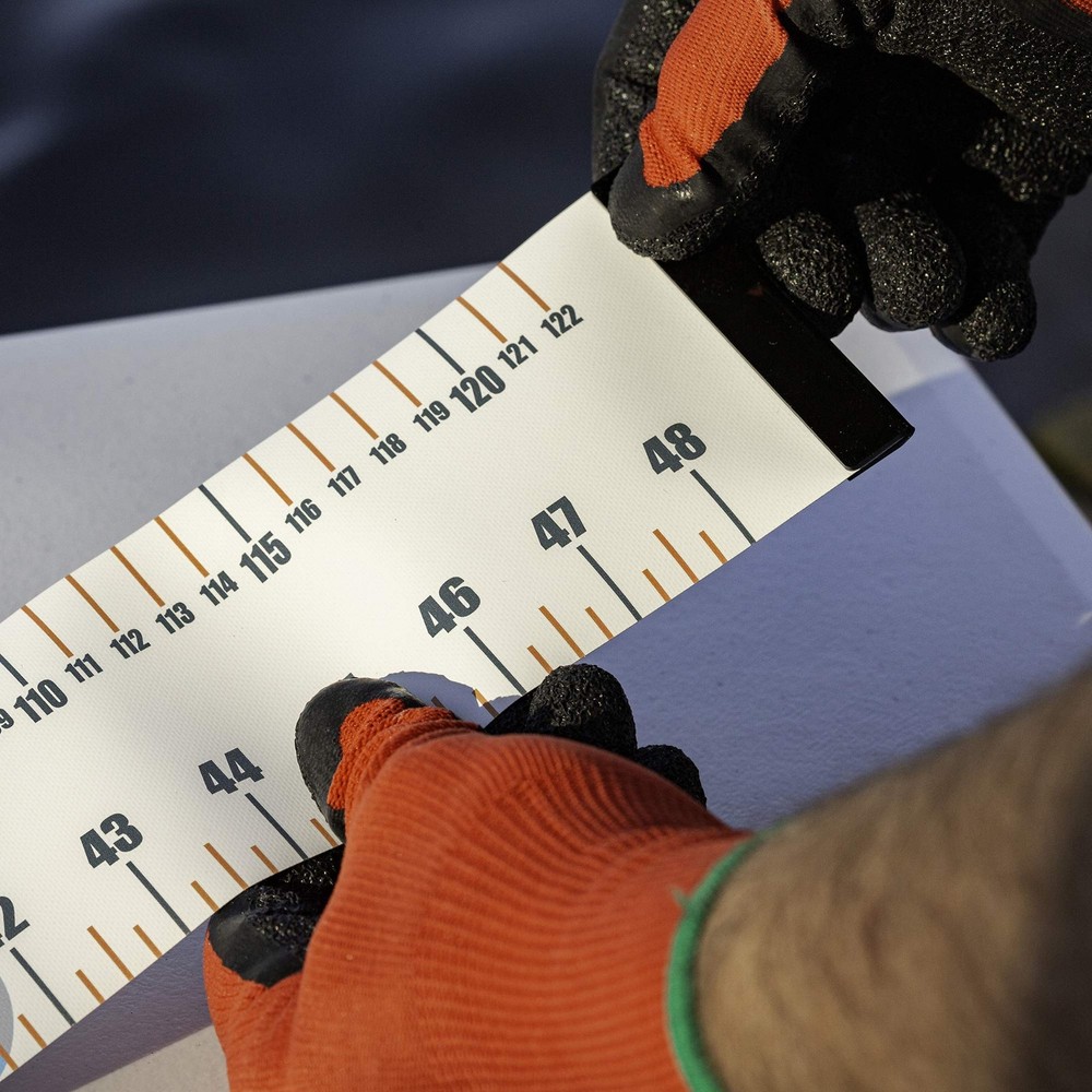 Smith's 51286 Regal River 48" Retractable Ruler - Durable - UV White