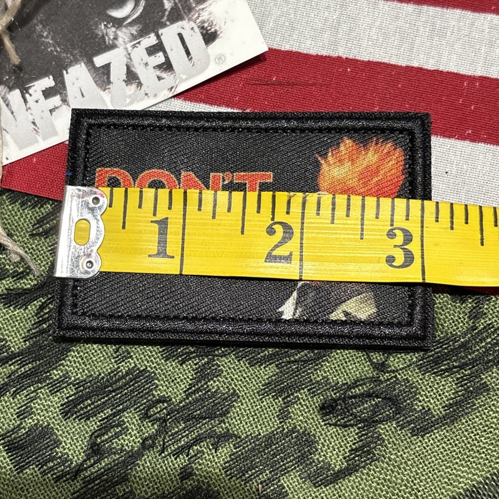 Beaker Muppets Don’t Panic Tactical Hook Loop Patch High Quality 2x3”