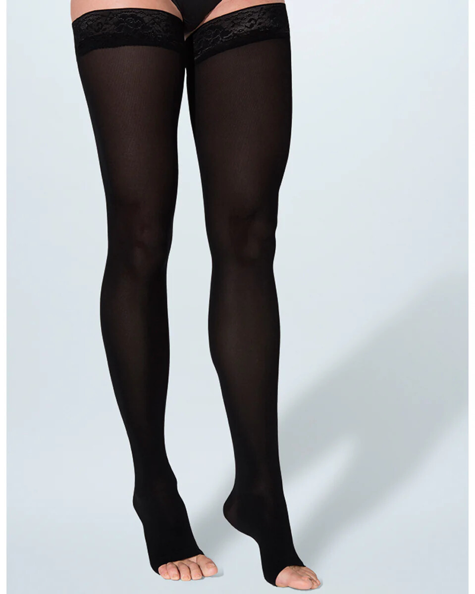Sigvaris Soft Opaque OT LACE TB 15-20 20-30 30-40 Compression THIGH Stockings