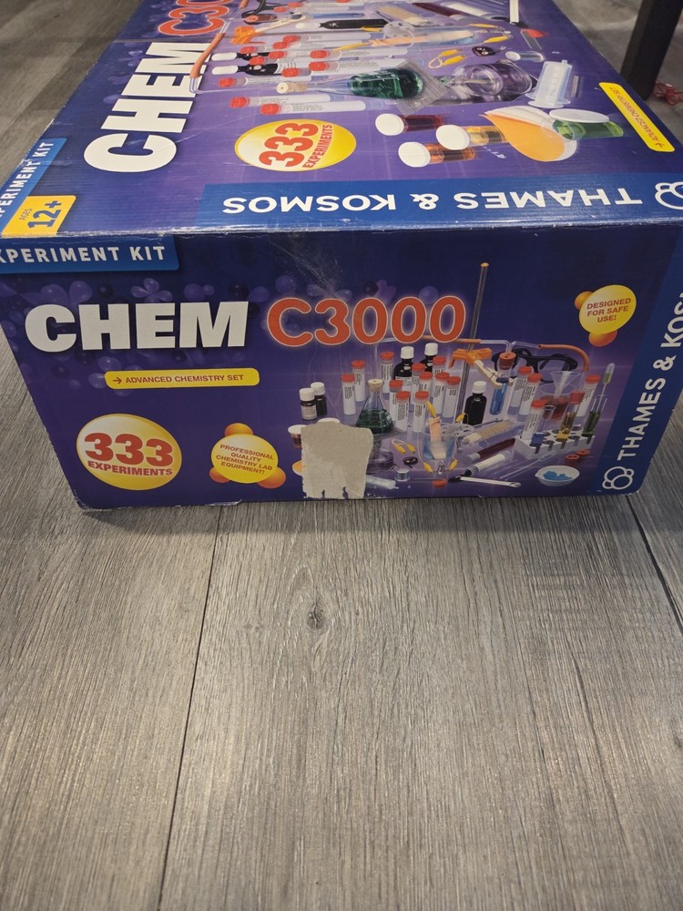 OPEN Thames & Kosmos C3000 Version 2.0 Advanced Chemistry Set 333 Experiments