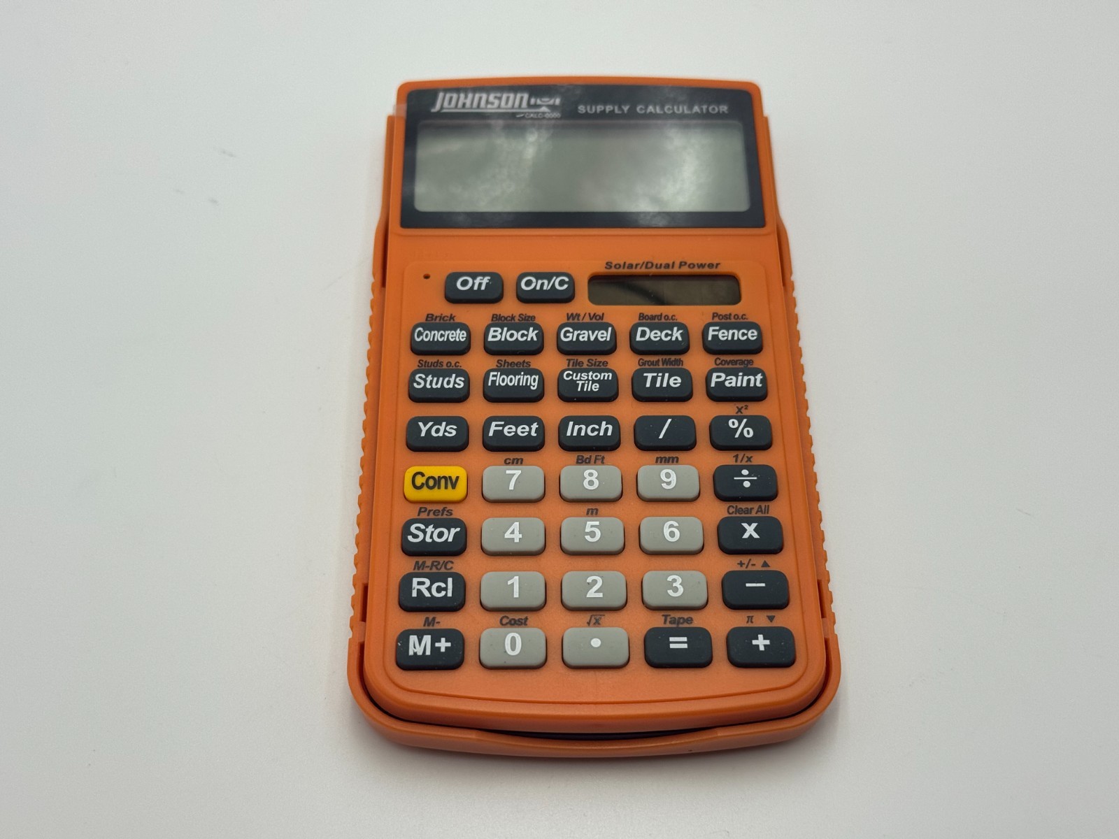 Johnson Building Calculator Calc-1500 New
