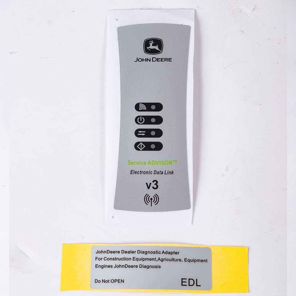 For John Deere EDL V3 Diagnostic Tool Interface Cable Without V5.3 AG/CF