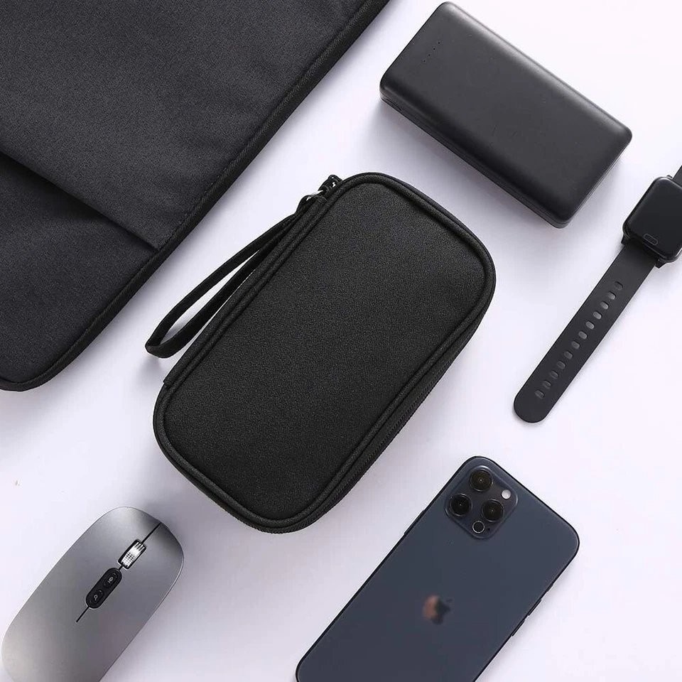 Portable Electronic Organizer Travel Cable Storage Bag Cord Case Accessories US