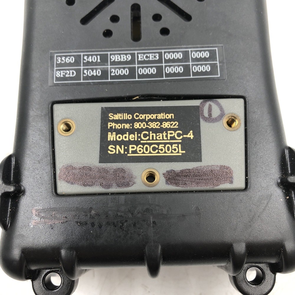 Saltillo Chat-PC4 Message System Communicator w/ Case Untested PARTS ONLY