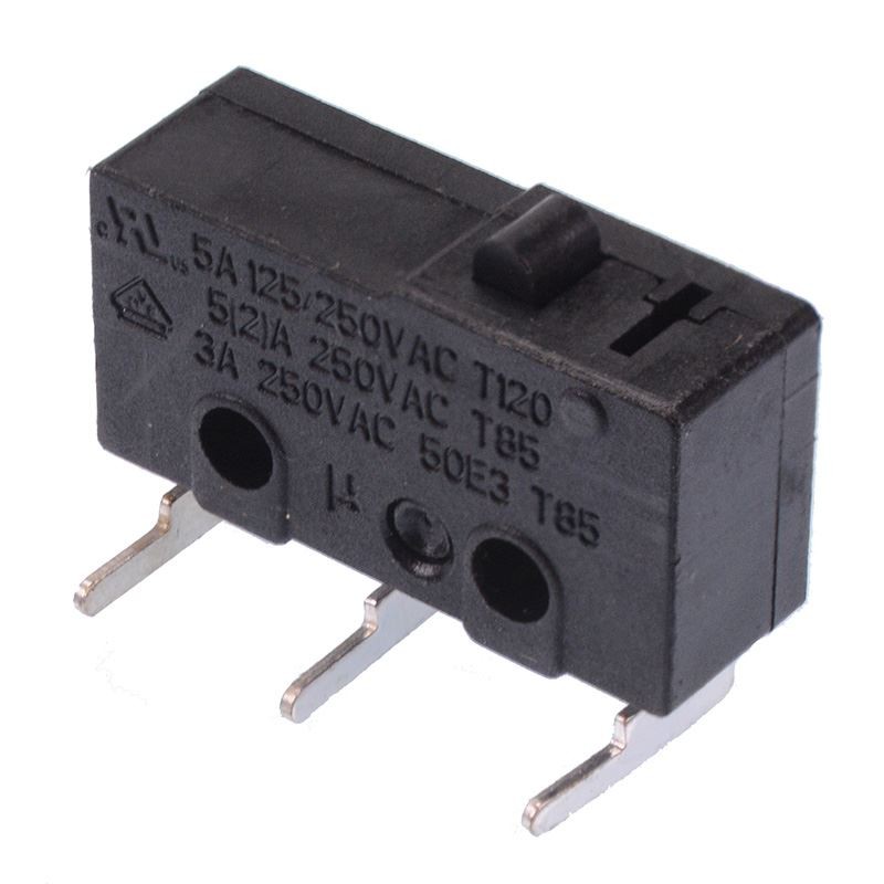 Horizontal Push Button PCB V4 Miniature Micro Switch Spdt 5A