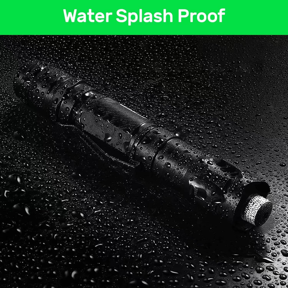 Rechargeable Green Laser Pointer - High Power, Long Range Laser with One-Touch S