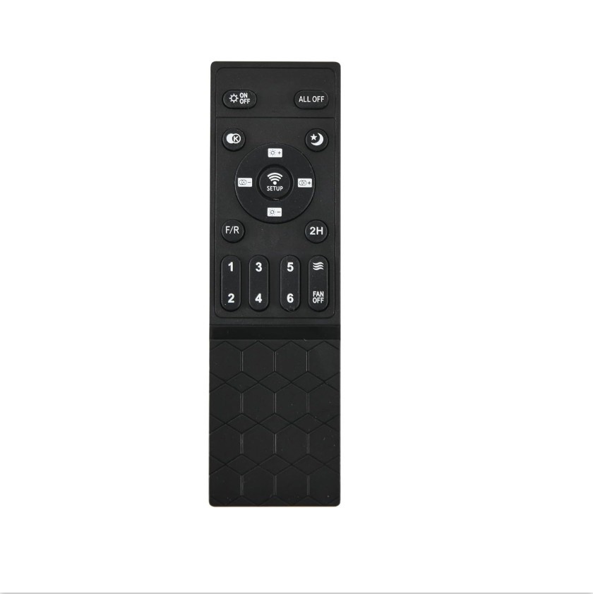 Invisible Fan Light Remote Controller with 6 Speed Settings and Sleep Timer