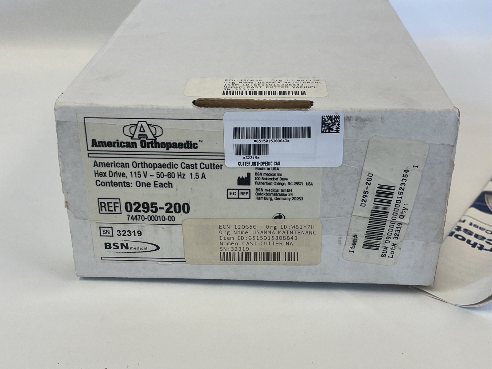 American Orthopaedic 0295-200 Cast Cutter Cutting Saw *NEW IN BOX* *US SELLER*