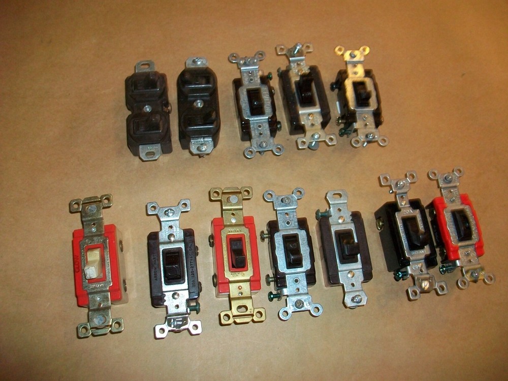 12pc Industrial Grade Toggle Switch 15 & 20 AMP