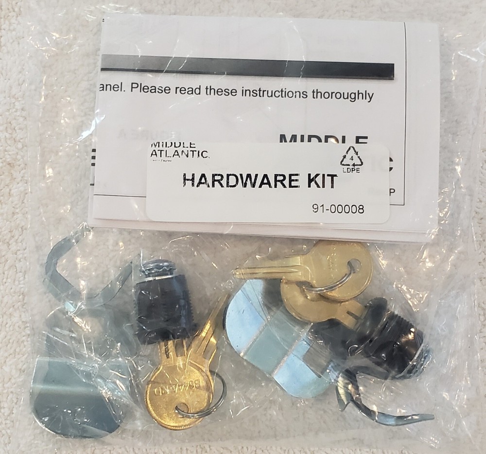Middle Atlantic 91-00008 SPN LOCK Hardware Kit