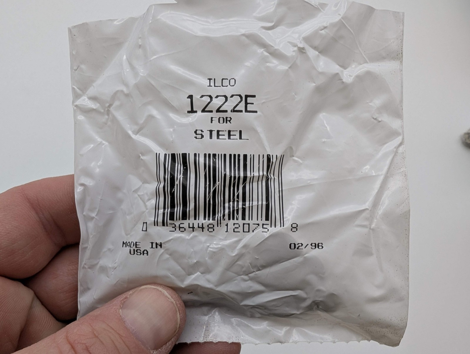 10x Ilco 1222E Flat Steel Key Blanks 0.040" Thick 0.380" Wide