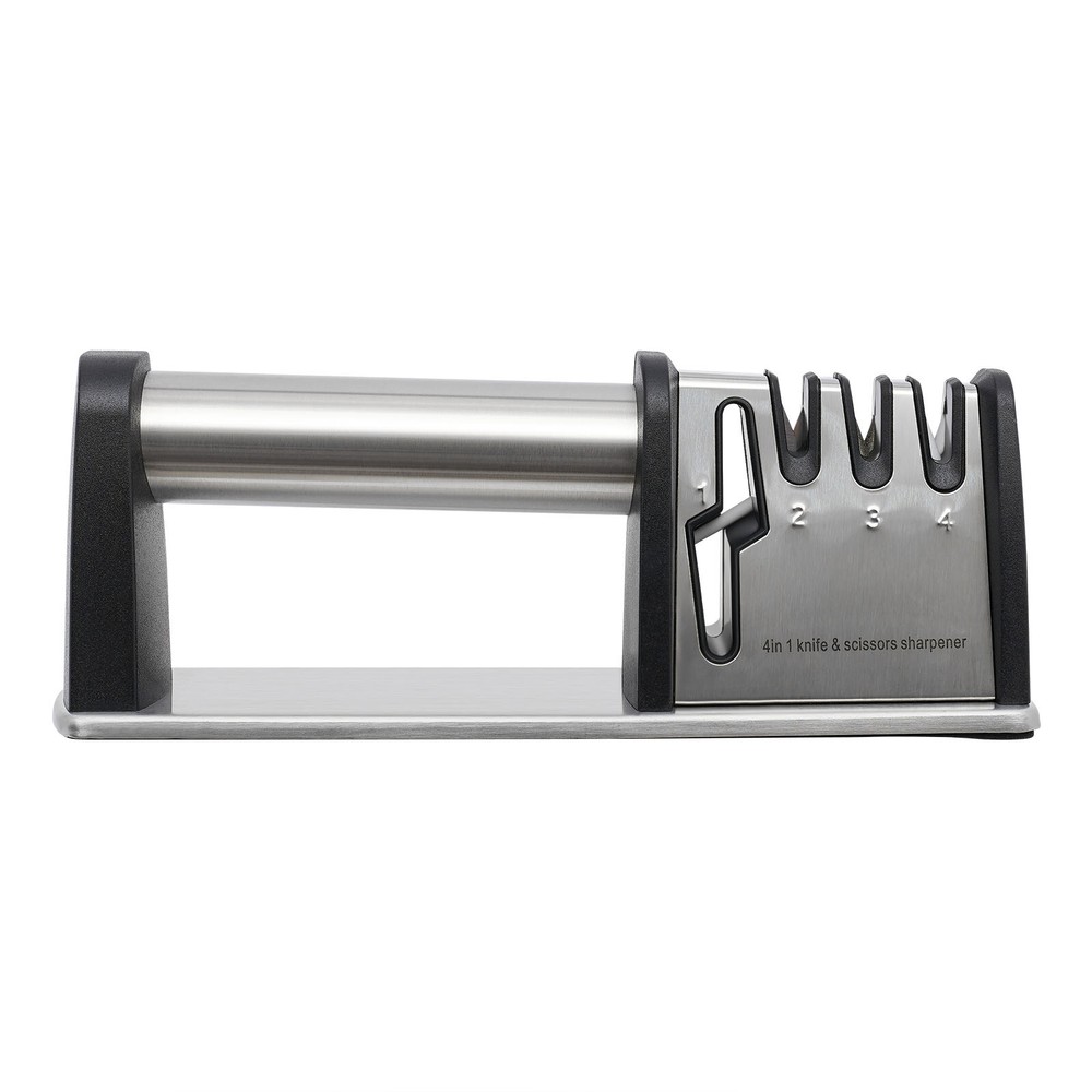 4 Stage Knife Sharpener Professional Ceramic Tungsten Kitchen Sharpening Tool