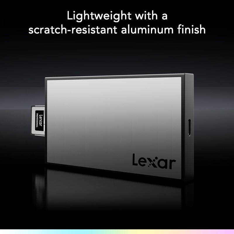 New Lexar Professional Workflow CFexpress 4.0 Type B Card Reader LPWF740N-6ANGL