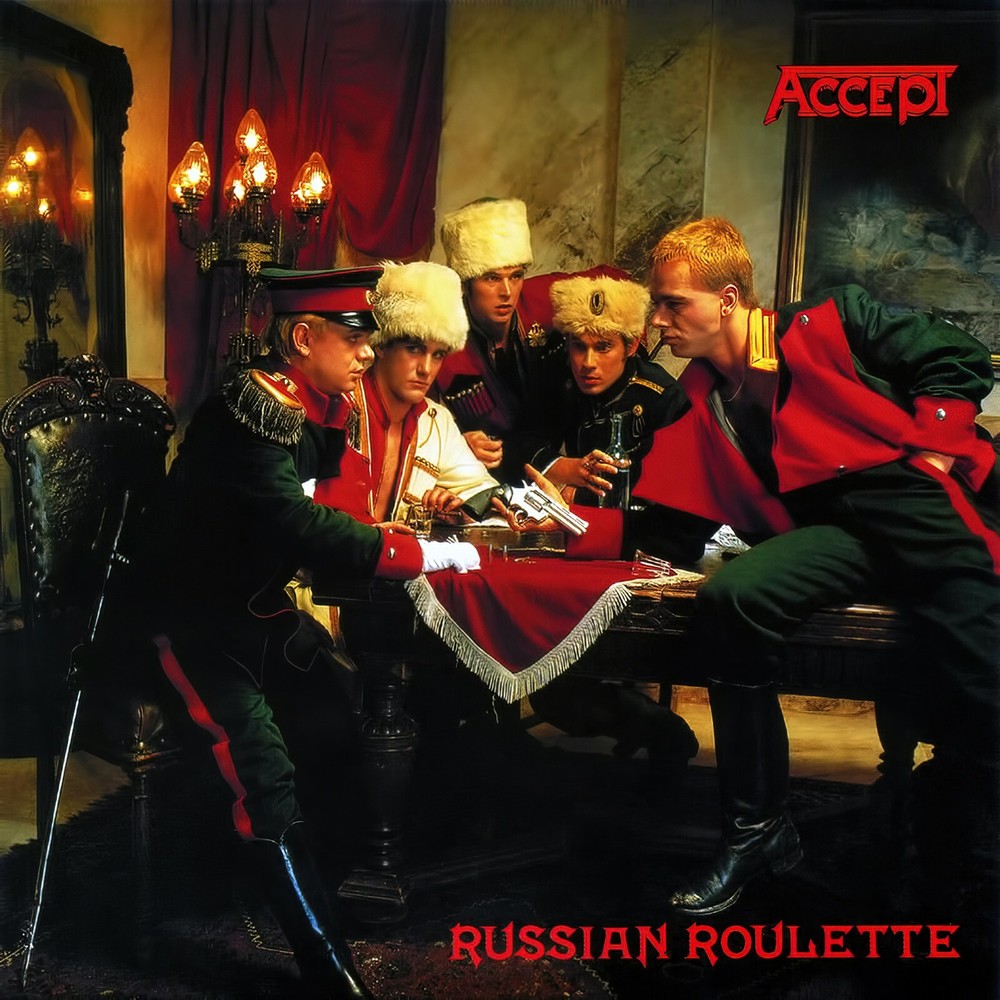 Accept Russian Roulette 12x12 Album Cover Replica Poster Super Gloss Print