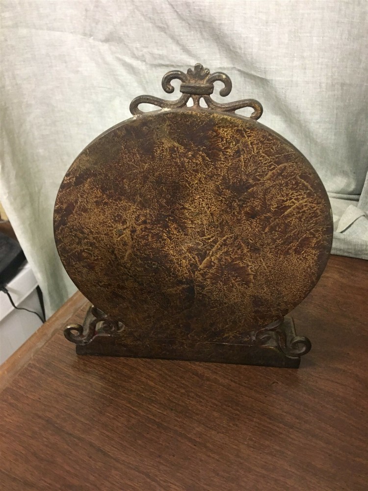 Heavy Antique Bronze Door Stop Sailing Ship