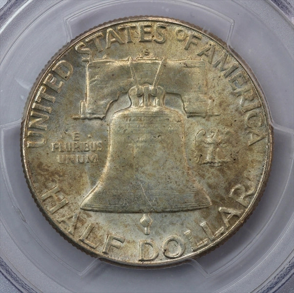 1953-S Franklin Half Dollar PCGS MS65