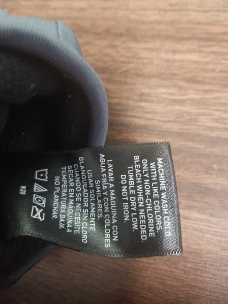 SWISS TECH LADY's 100% POLYESTER LARGE GRAY & BLACK (ONE PAIR)