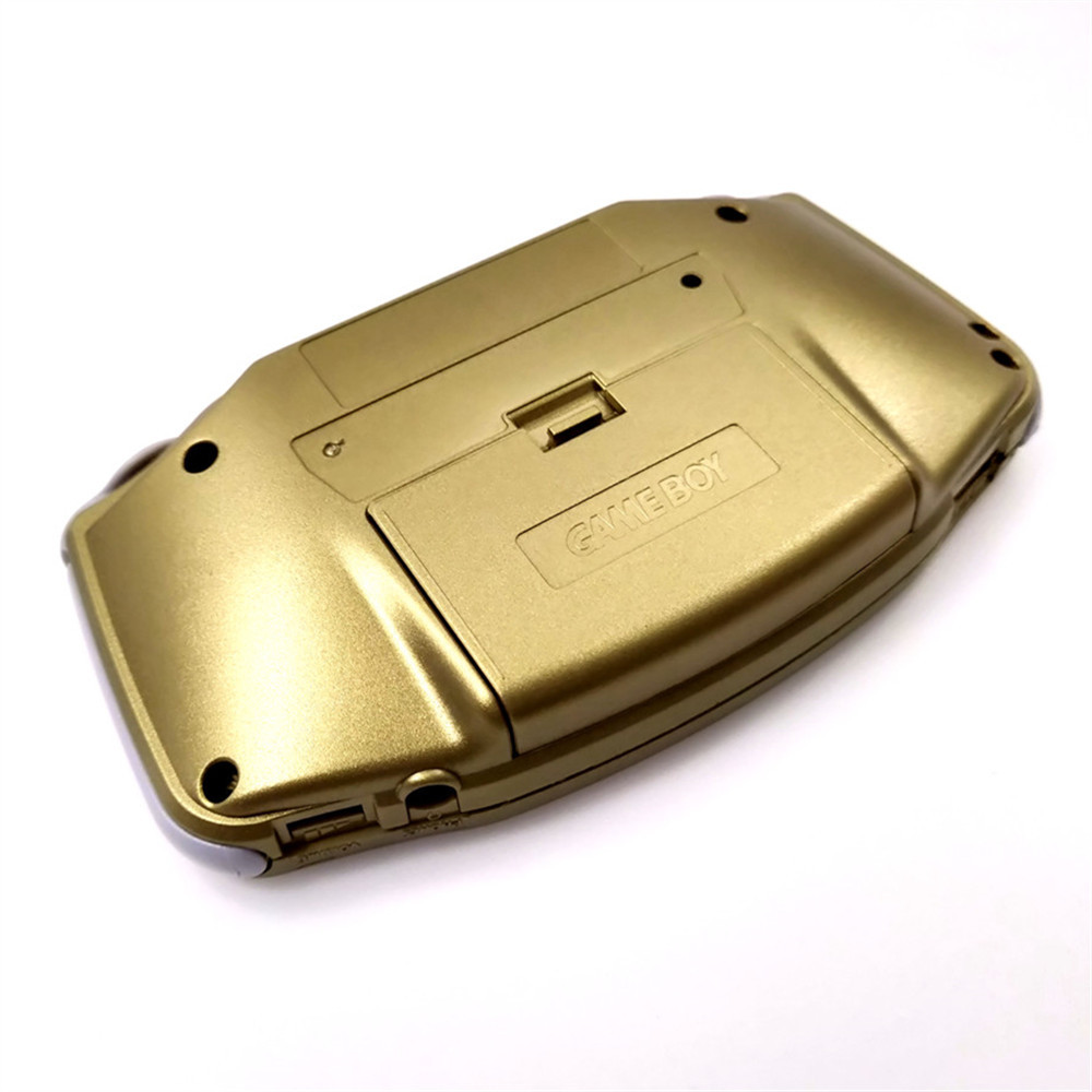 Gold Picachu Edition Housing Shell Case for Game Boy Advance GBA Game Console