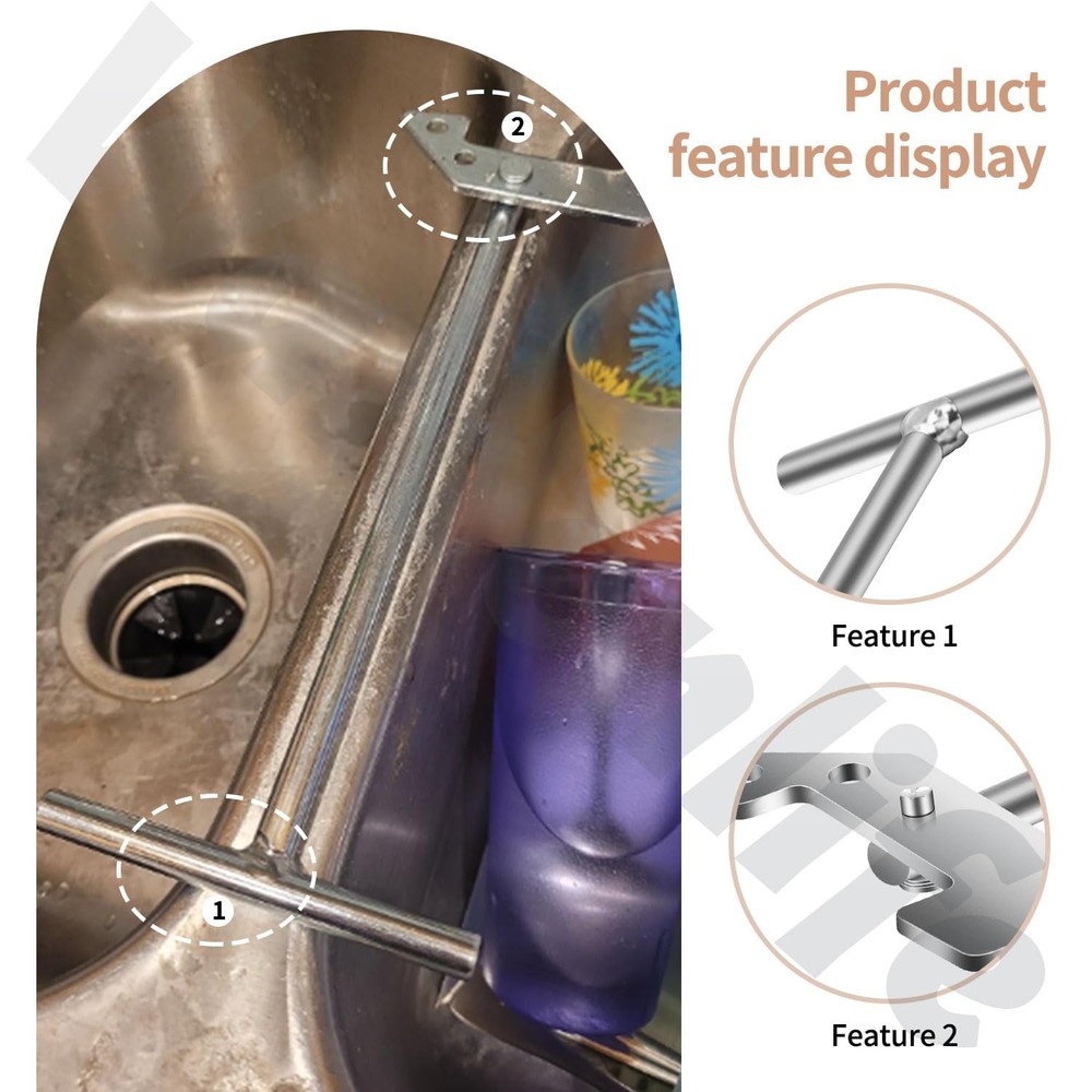 Garbage Disposer Unjamming & Garbage Disposal Tool, for InSinkErator/Moen Garb