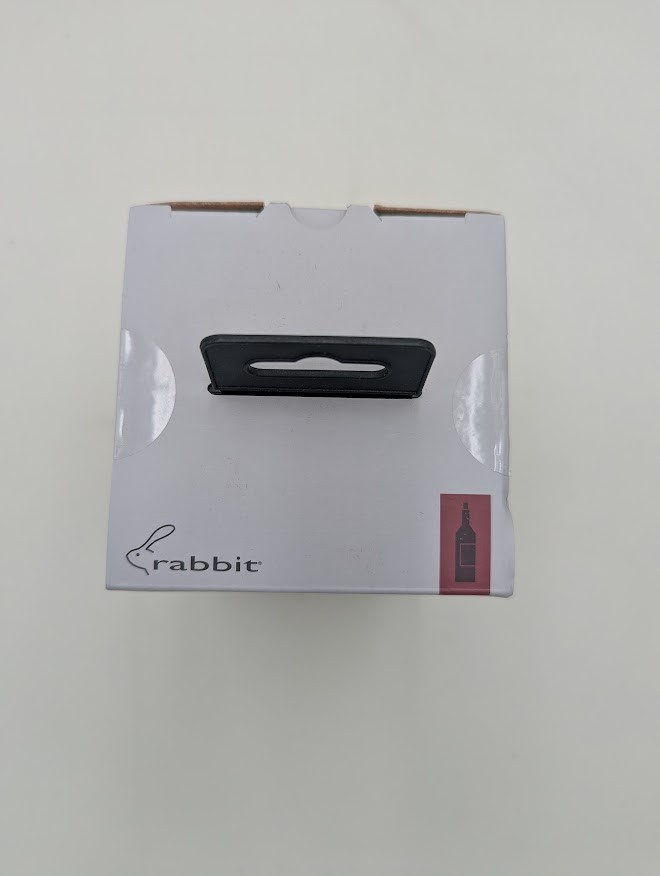 Rabbit Wine Aerator with no drip stand and sediment strainer New in Box