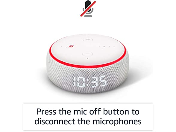 Echo Dot (3rd Gen) - Smart speaker with clock and Alexa - Sandstone